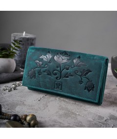PAOLO PERUZZI Dámska peňaženka + puzdro ZUP-39-GR | zelená