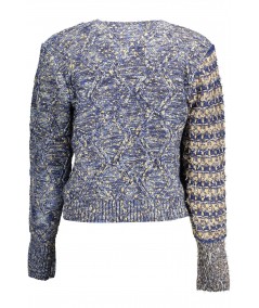 DESIGUAL Dámsky pulóver | modrá