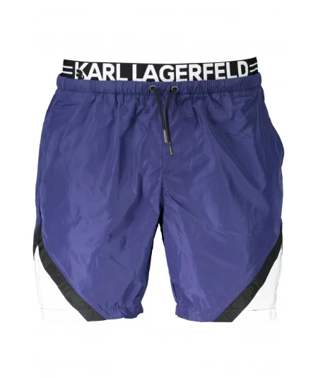 KARL LAGERFELD Pánske plavky | modrá