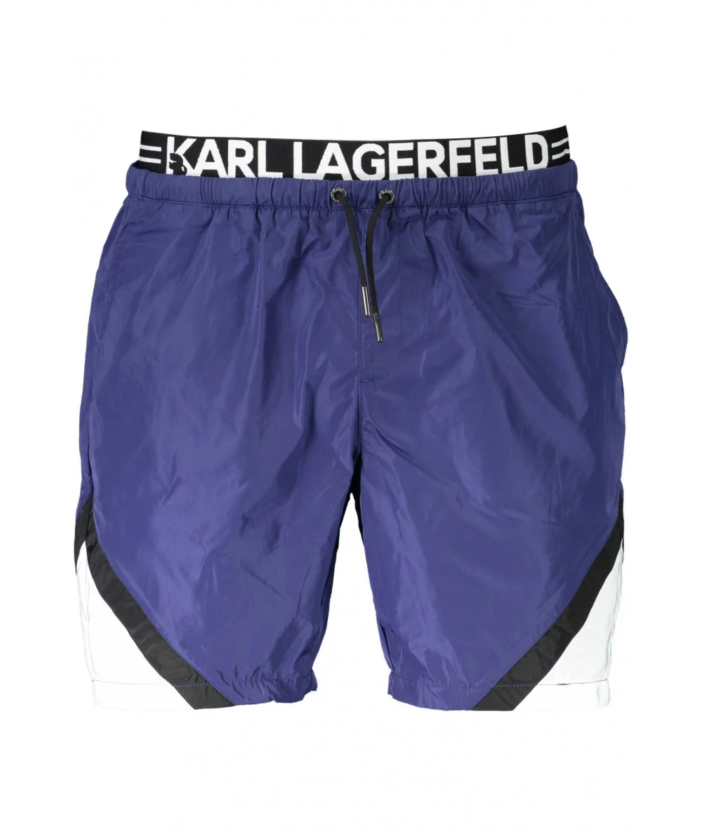 KARL LAGERFELD Pánske plavky | modrá